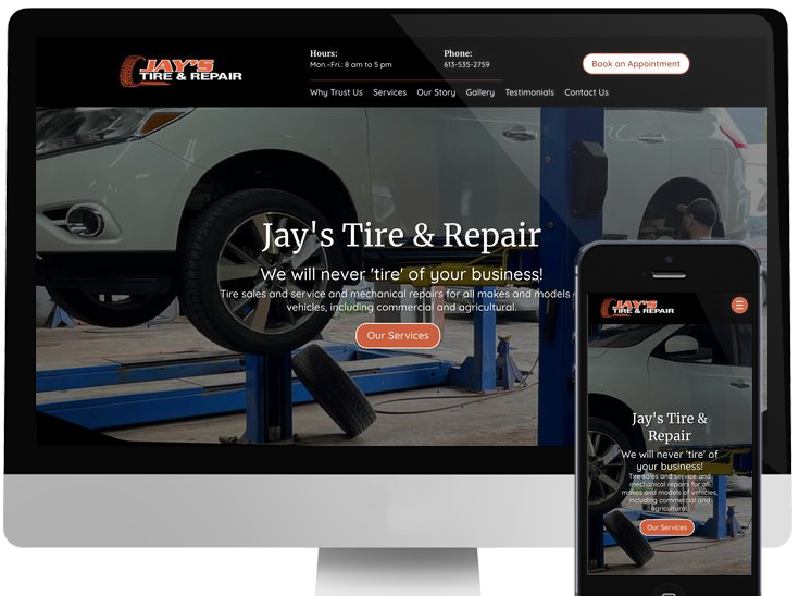 Home Page Jay's Tire & Repair